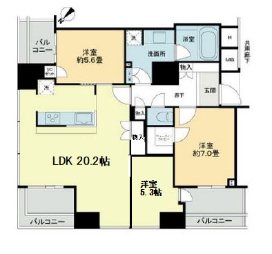 物件○○の間取り図