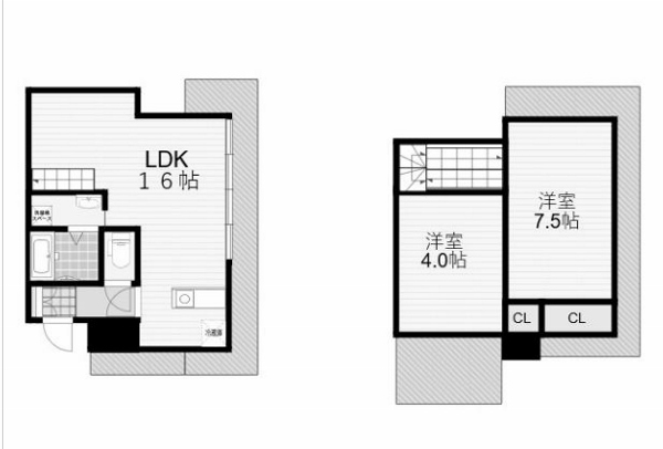 物件○○の間取り図