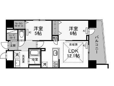 物件○○の間取り図