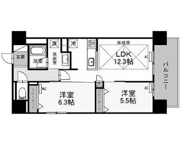 物件○○の間取り図