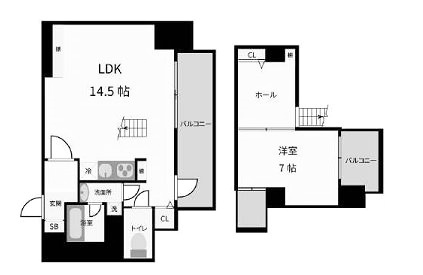 物件○○の間取り図