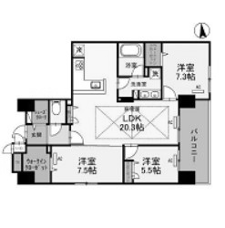 物件○○の間取り図