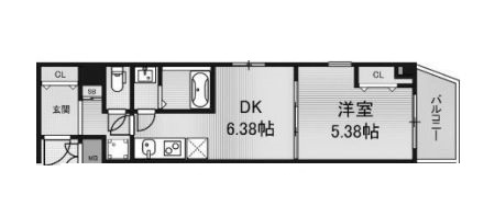 物件○○の間取り図