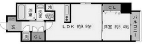 物件○○の間取り図