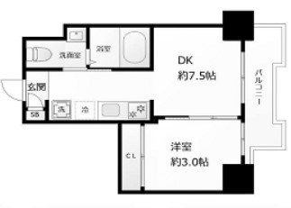 物件○○の間取り図