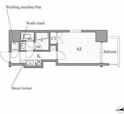 物件○○の間取り図