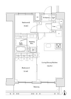 物件○○の間取り図