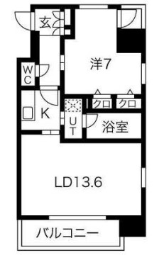 物件○○の間取り図