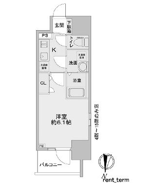 物件○○の間取り図