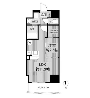 物件○○の間取り図