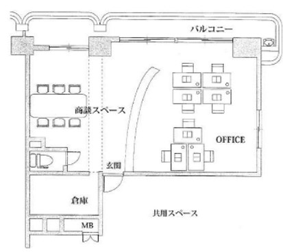 物件○○の間取り図