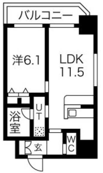 物件○○の間取り図