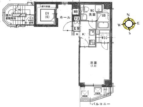 物件○○の間取り図