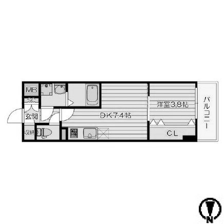 物件○○の間取り図