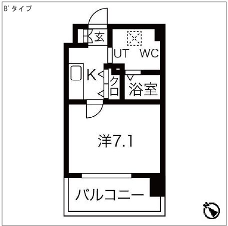 物件○○の間取り図