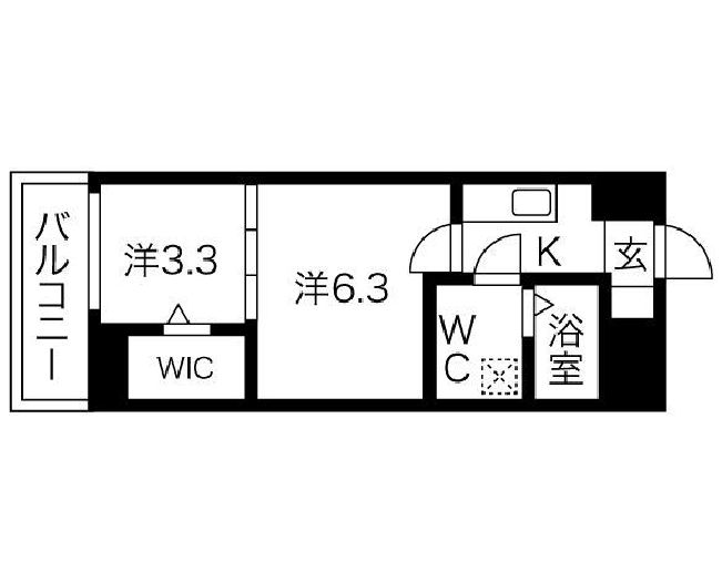 物件○○の間取り図