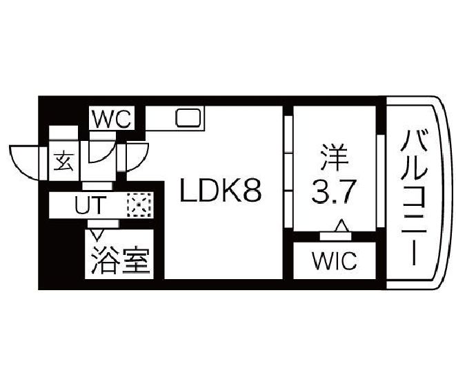 物件○○の間取り図