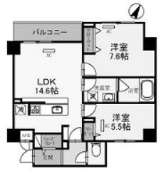 物件○○の間取り図