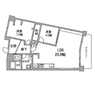 物件○○の間取り図