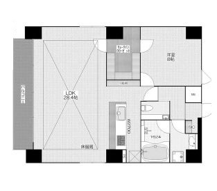 物件○○の間取り図