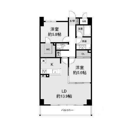 物件○○の間取り図