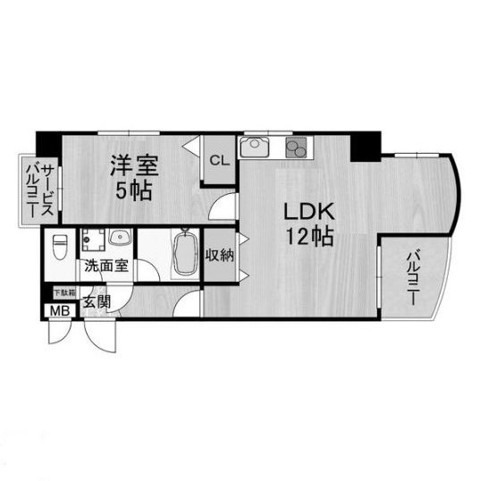 物件○○の間取り図
