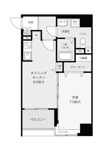 物件○○の間取り図