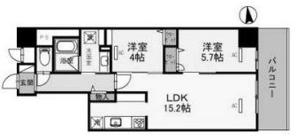 物件○○の間取り図