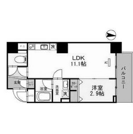 物件○○の間取り図