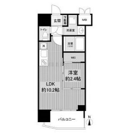 物件○○の間取り図