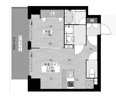 物件○○の間取り図