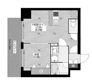 物件○○の間取り図