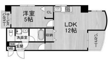 物件○○の間取り図