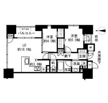 物件○○の間取り図