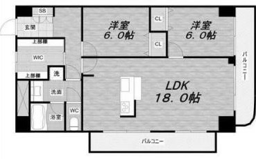 物件○○の間取り図