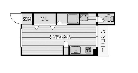 物件○○の間取り図