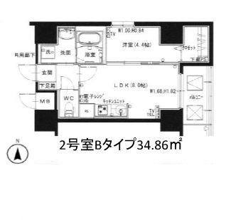 物件○○の間取り図