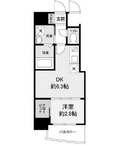 物件○○の間取り図