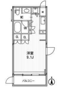 物件○○の間取り図