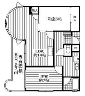 物件○○の間取り図