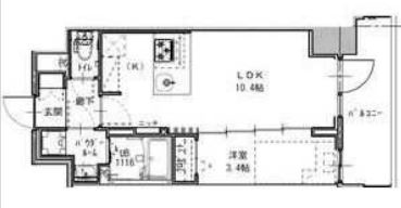 物件○○の間取り図