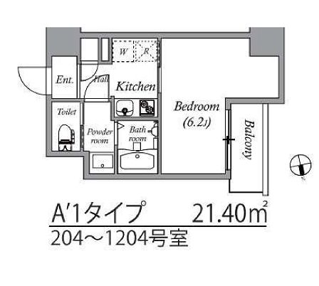 物件○○の間取り図