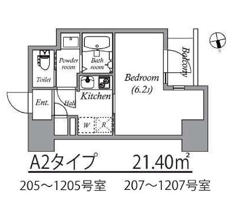 物件○○の間取り図