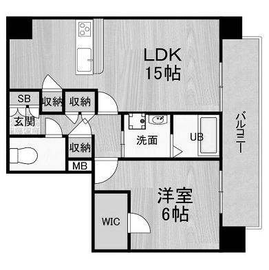 物件○○の間取り図