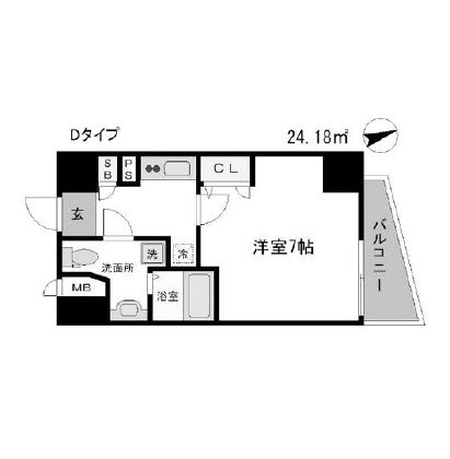 物件○○の間取り図