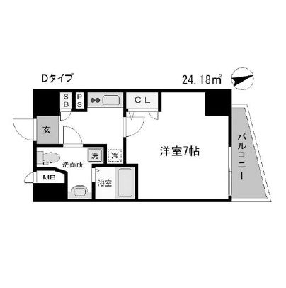 物件○○の間取り図