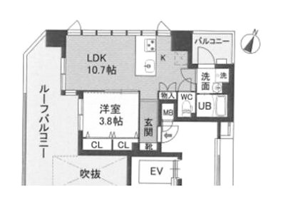 物件○○の間取り図