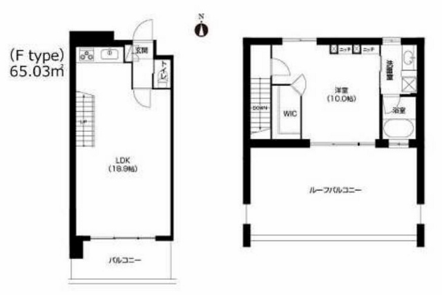 物件○○の間取り図