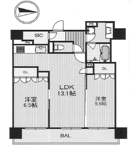 物件○○の間取り図