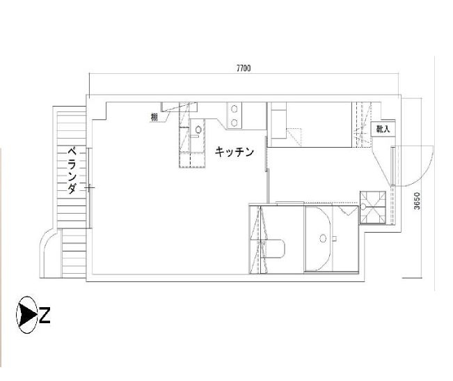 物件○○の間取り図